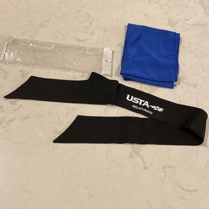 NWOT Mid-Atlantic USTA Head Tie & Sweat Cloth (Unisex)